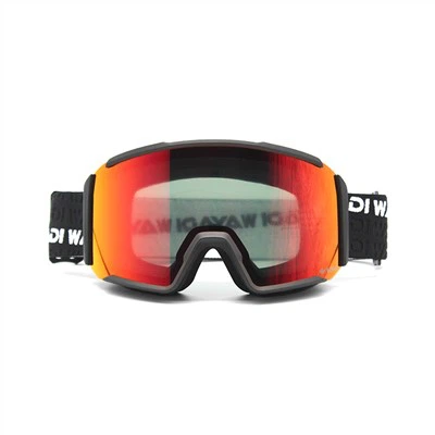 Las gafas de esquí antivaho con lentes cilíndricas revolucionan la visión de ...